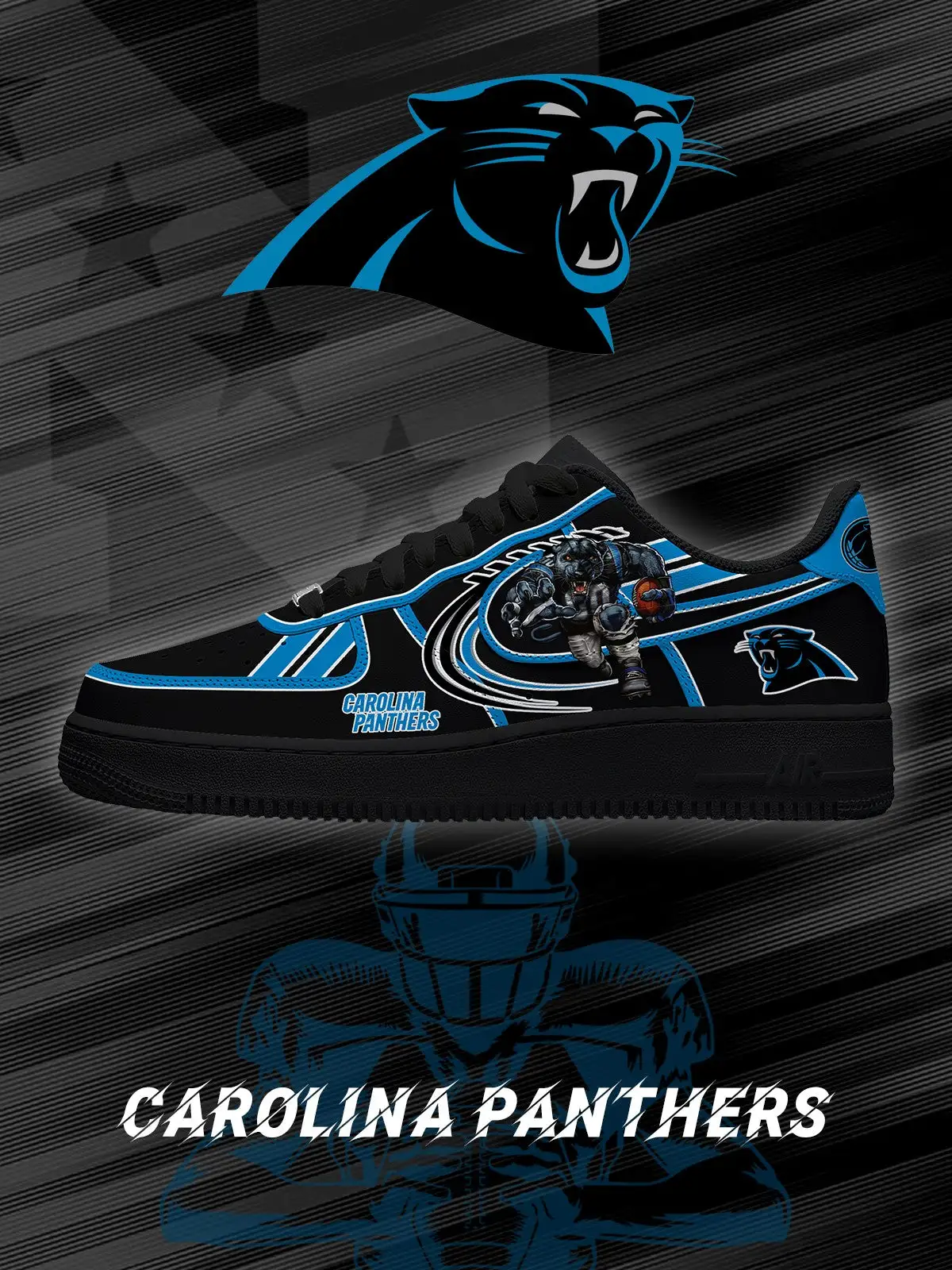 Carolina Football V.2 Custom Sneakers