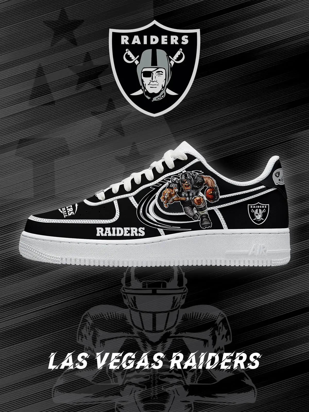 Las Vegas Football V.2 Custom Sneakers