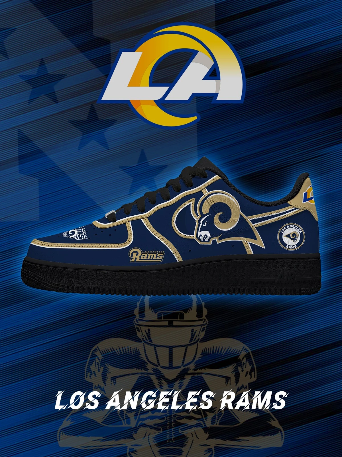 LAR Football V.2 Custom Sneakers