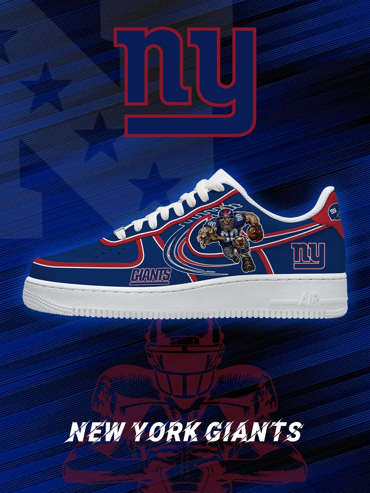 NYG Football V.2 Custom Sneakers