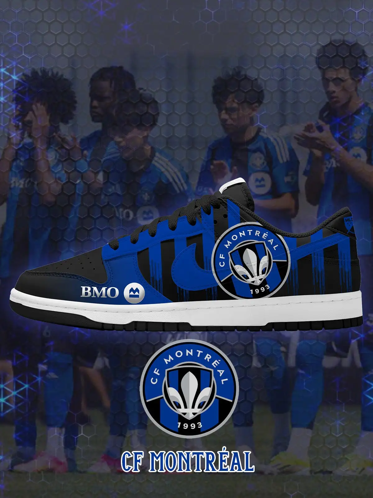 Montréal V.1 Custom Court-Low Sneakers