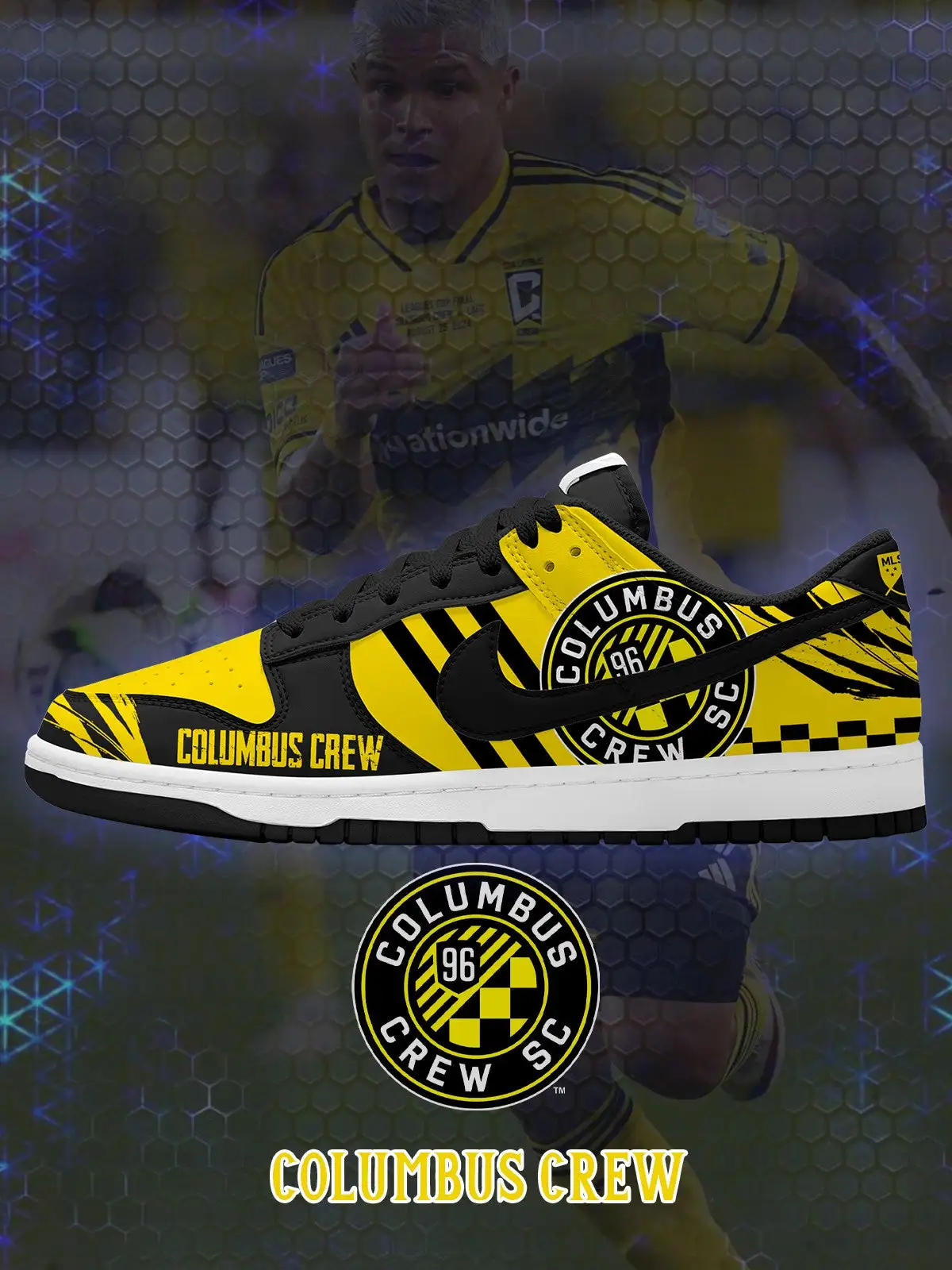 Columbus V.1 Custom Court-Low Sneakers