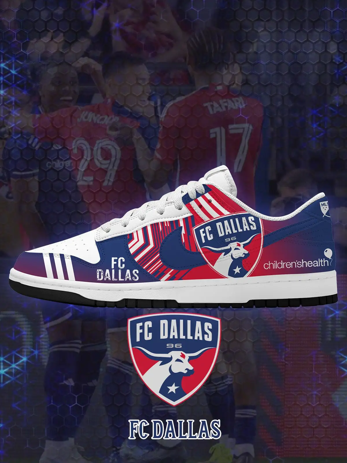 Dallas V.1 Custom Court-Low Sneakers