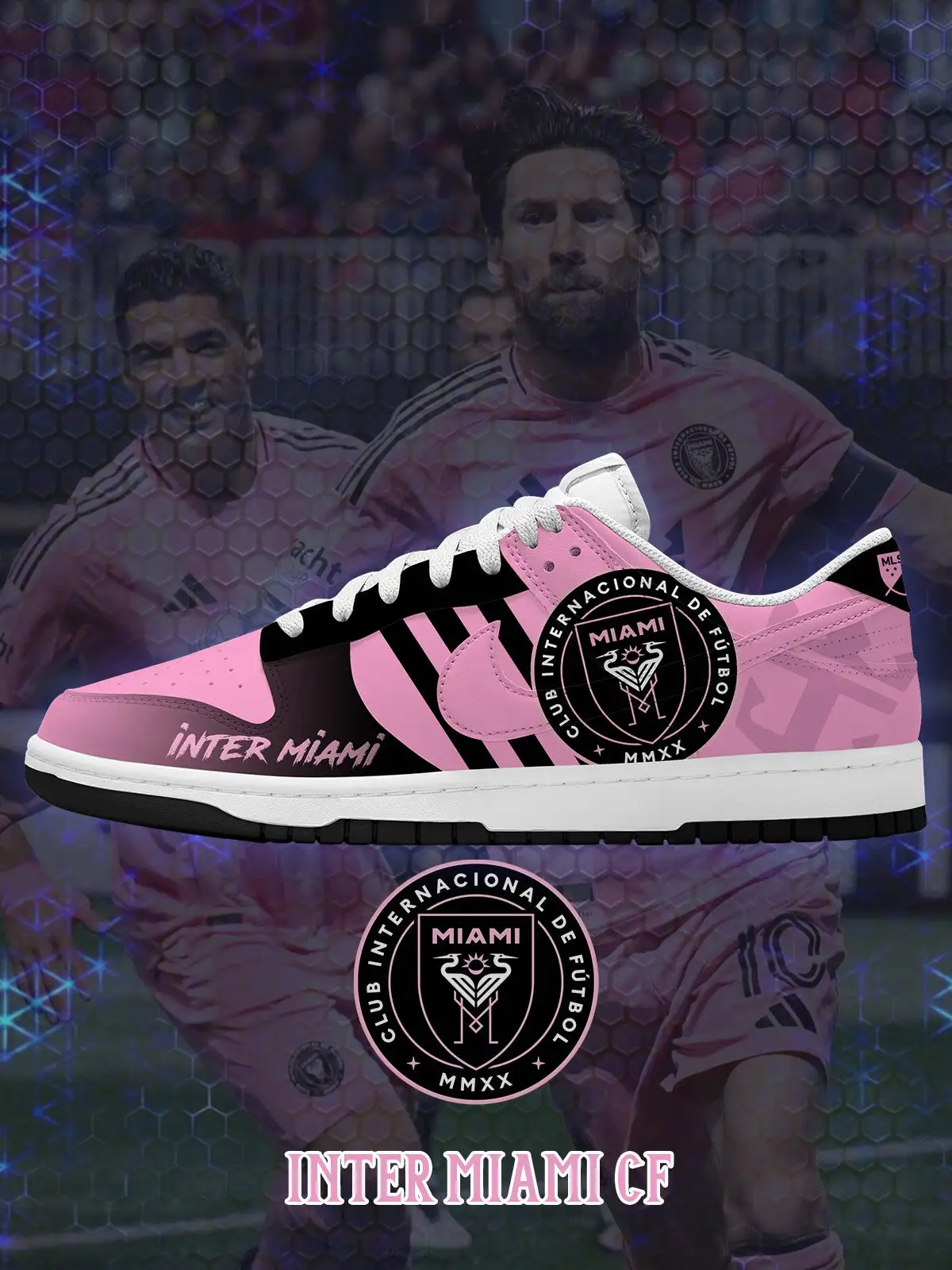 Miami V.1 Custom Court-Low Sneakers