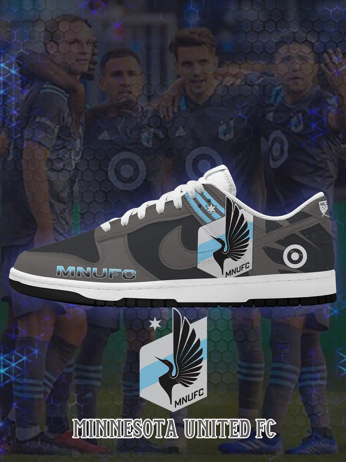 Minnesota V.1 Custom Court-Low Sneakers