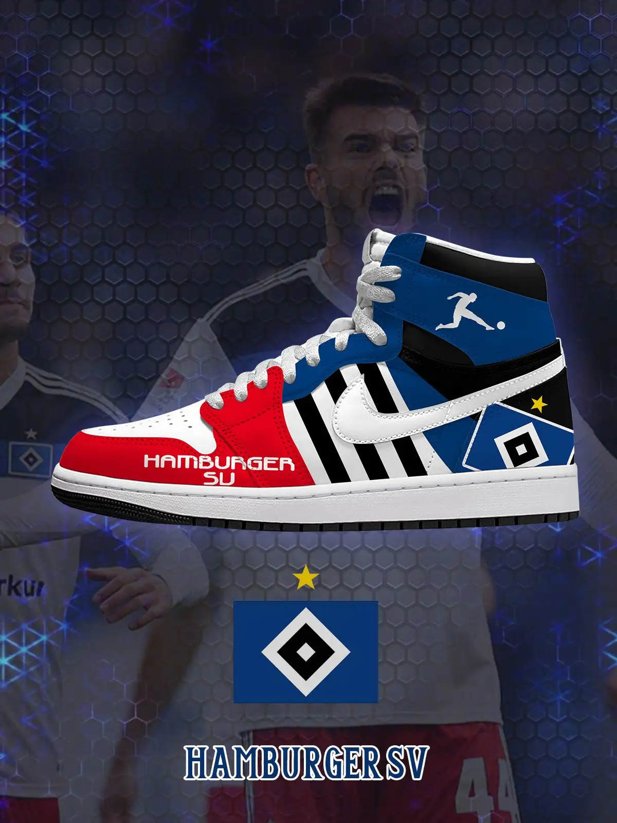 Hamburg V.1 Custom High-Top Sneakers