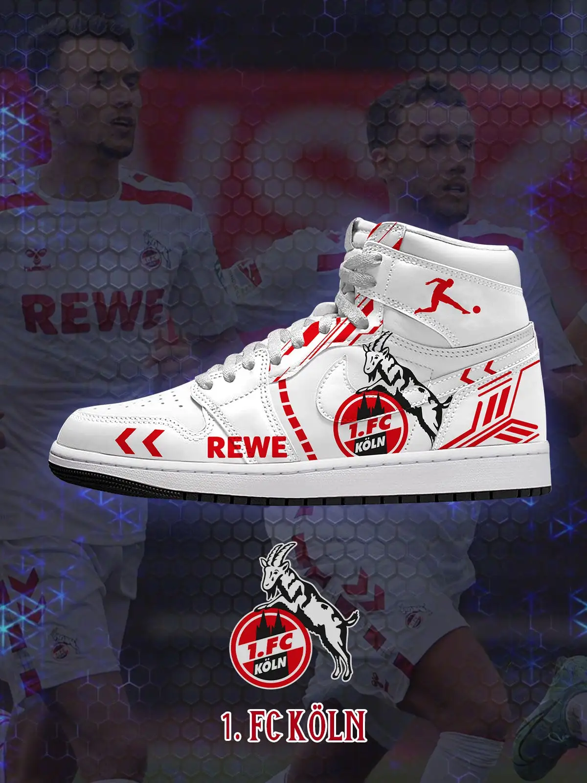 Köln V.1 Custom High-Top Sneakers
