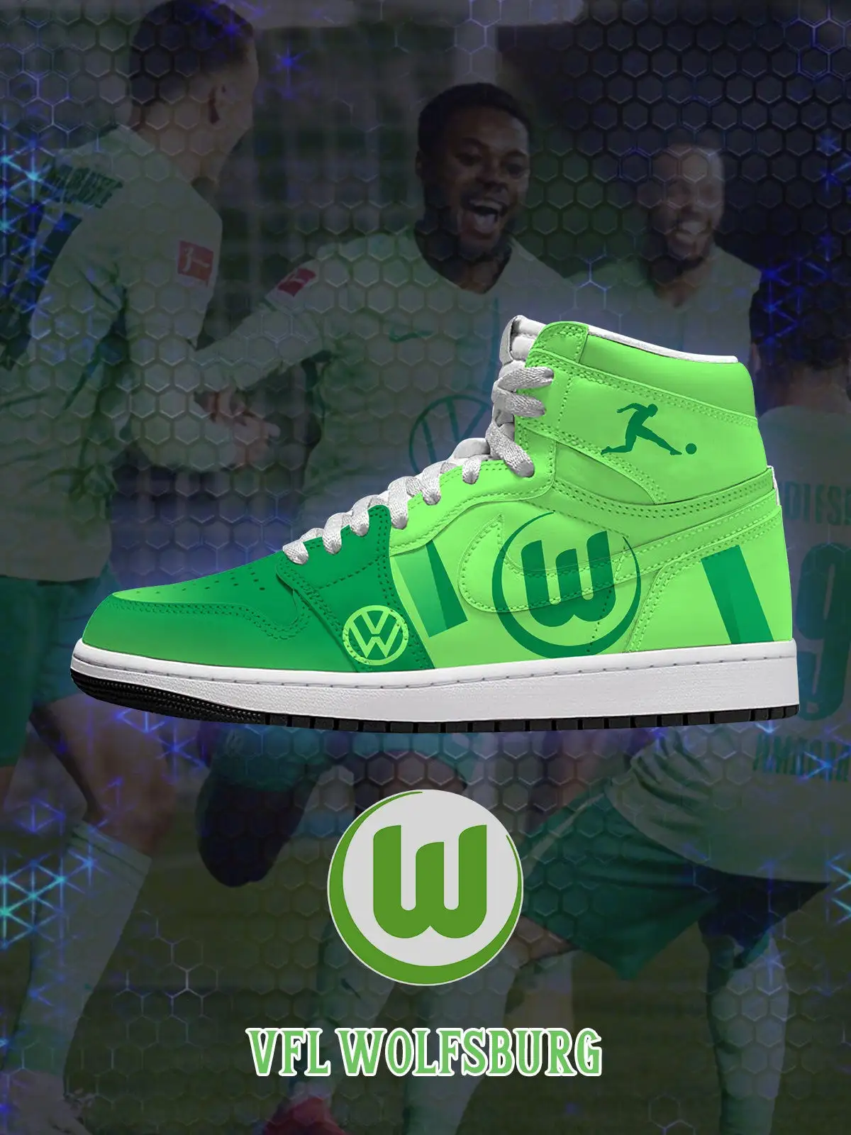 Wolfsburg V.1 Custom High-Top Sneakers