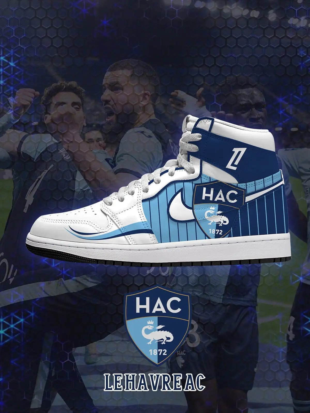 Le Havre V.1 Custom High-Top Sneakers