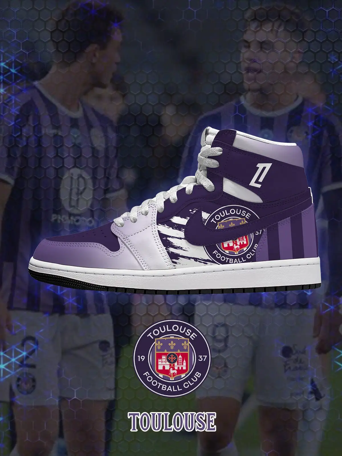 Toulouse V.1 Custom High-Top Sneakers