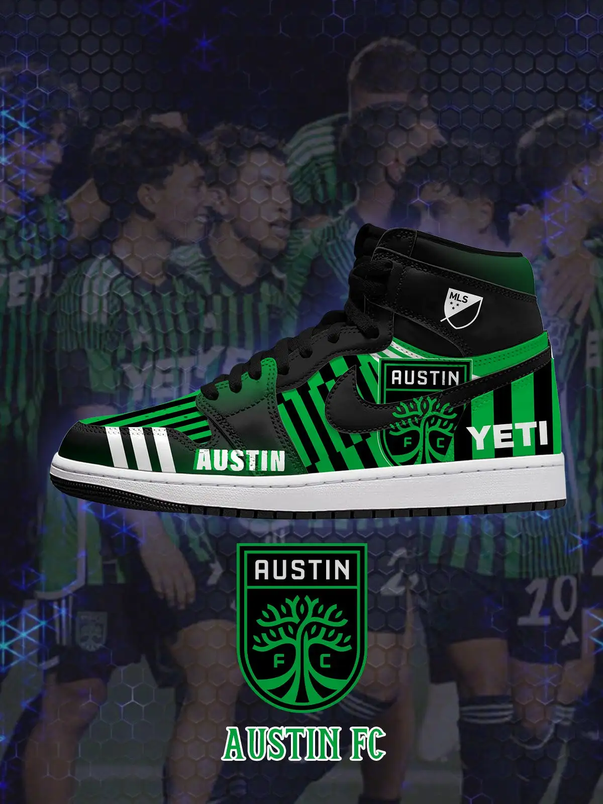 Austin V.1 Custom High-Top Sneakers