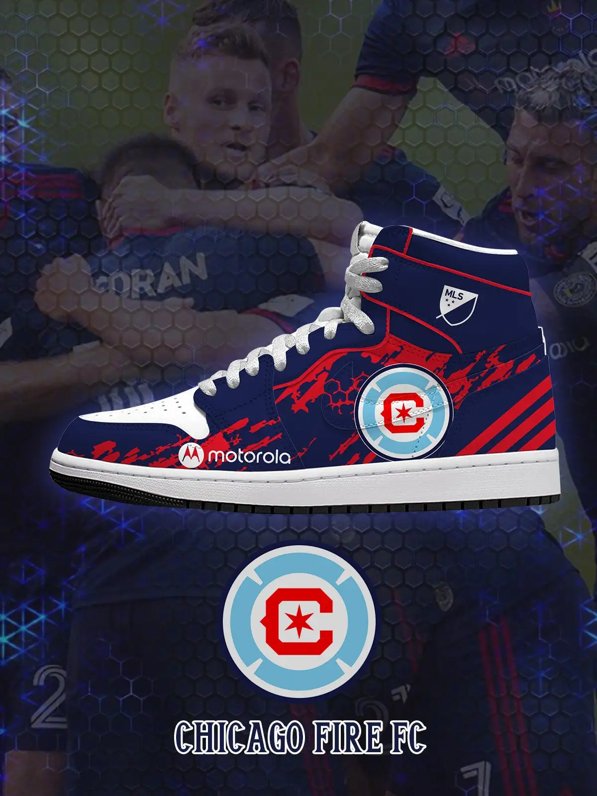 Chicago V.1 Custom High-Top Sneakers