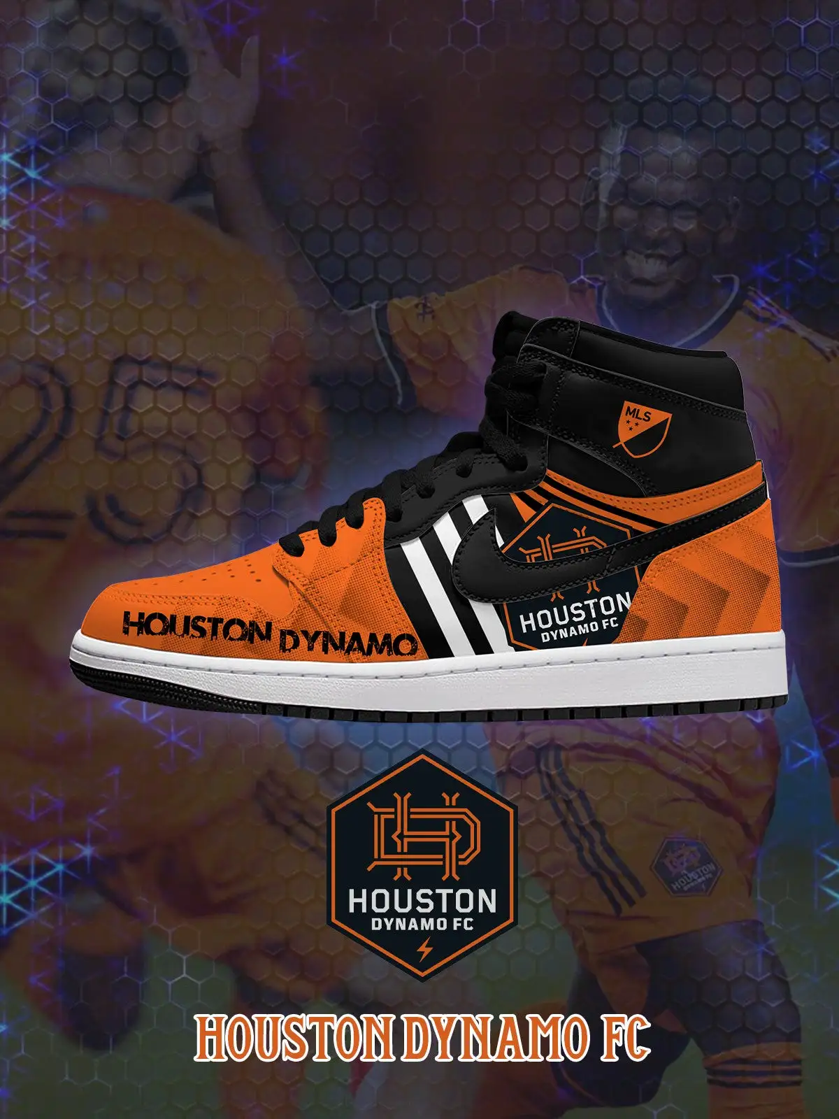 Houston V.1 Custom High-Top Sneakers