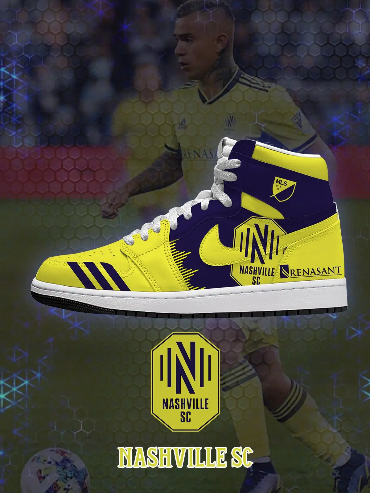 Nashville V.1 Custom High-Top Sneakers