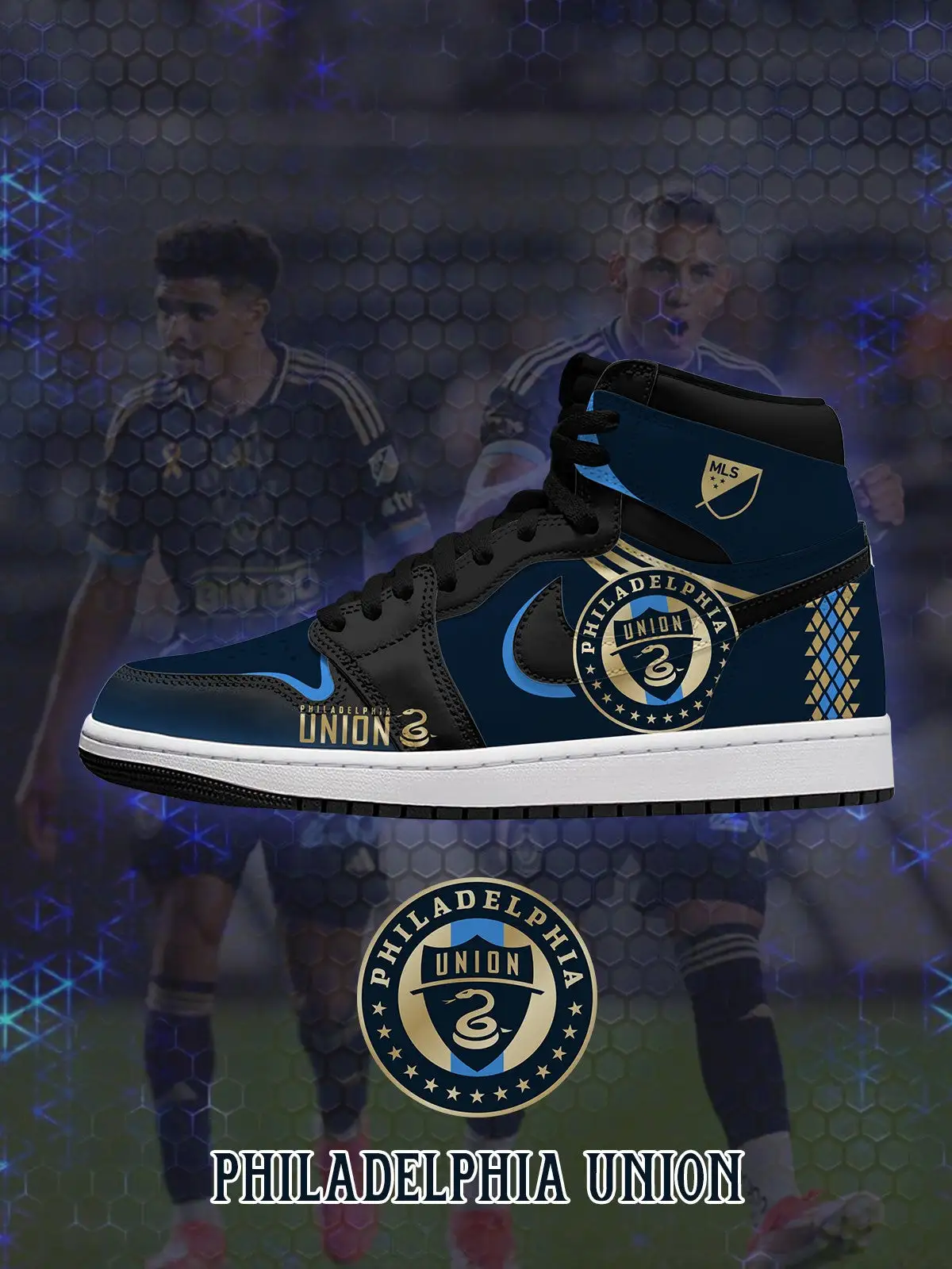 Philadelphia V.1 Custom High-Top Sneakers