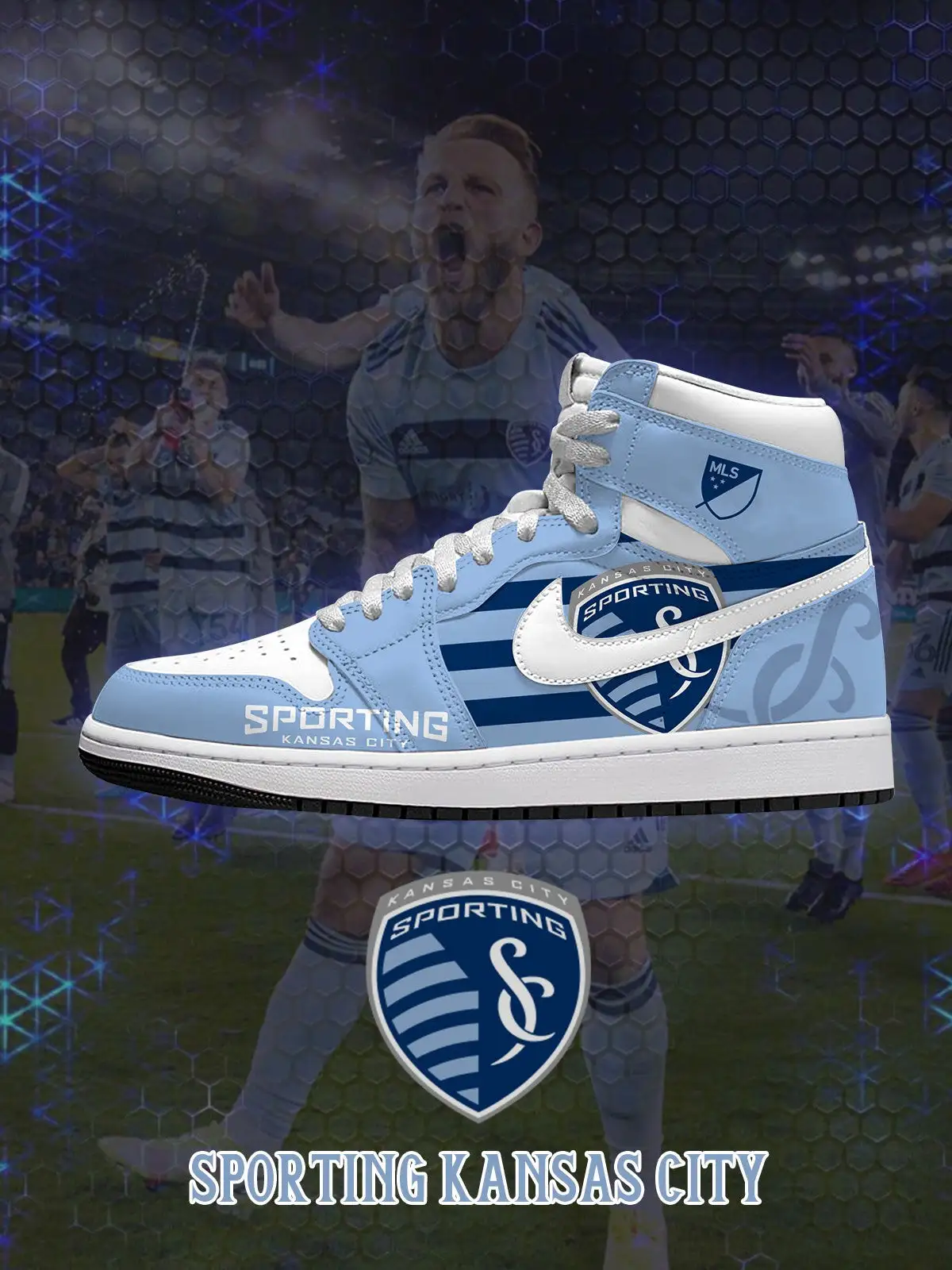 Kansas City V.1 Custom High-Top Sneakers