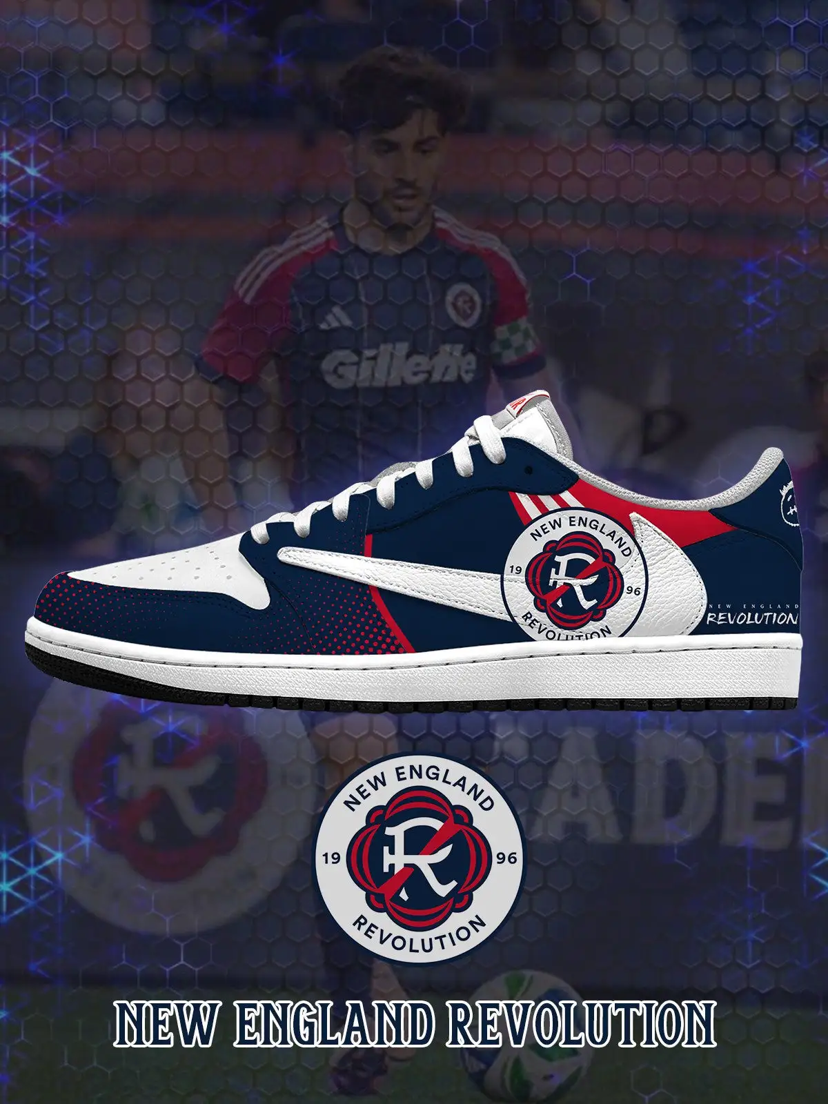 New England V.1 Custom TS Low Sneakers