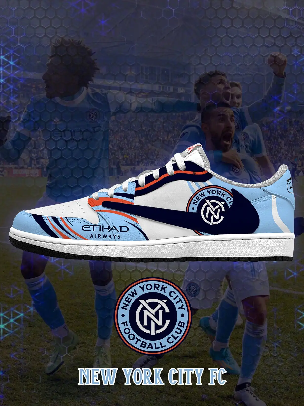 New York City V.1 Custom TS Low Sneakers