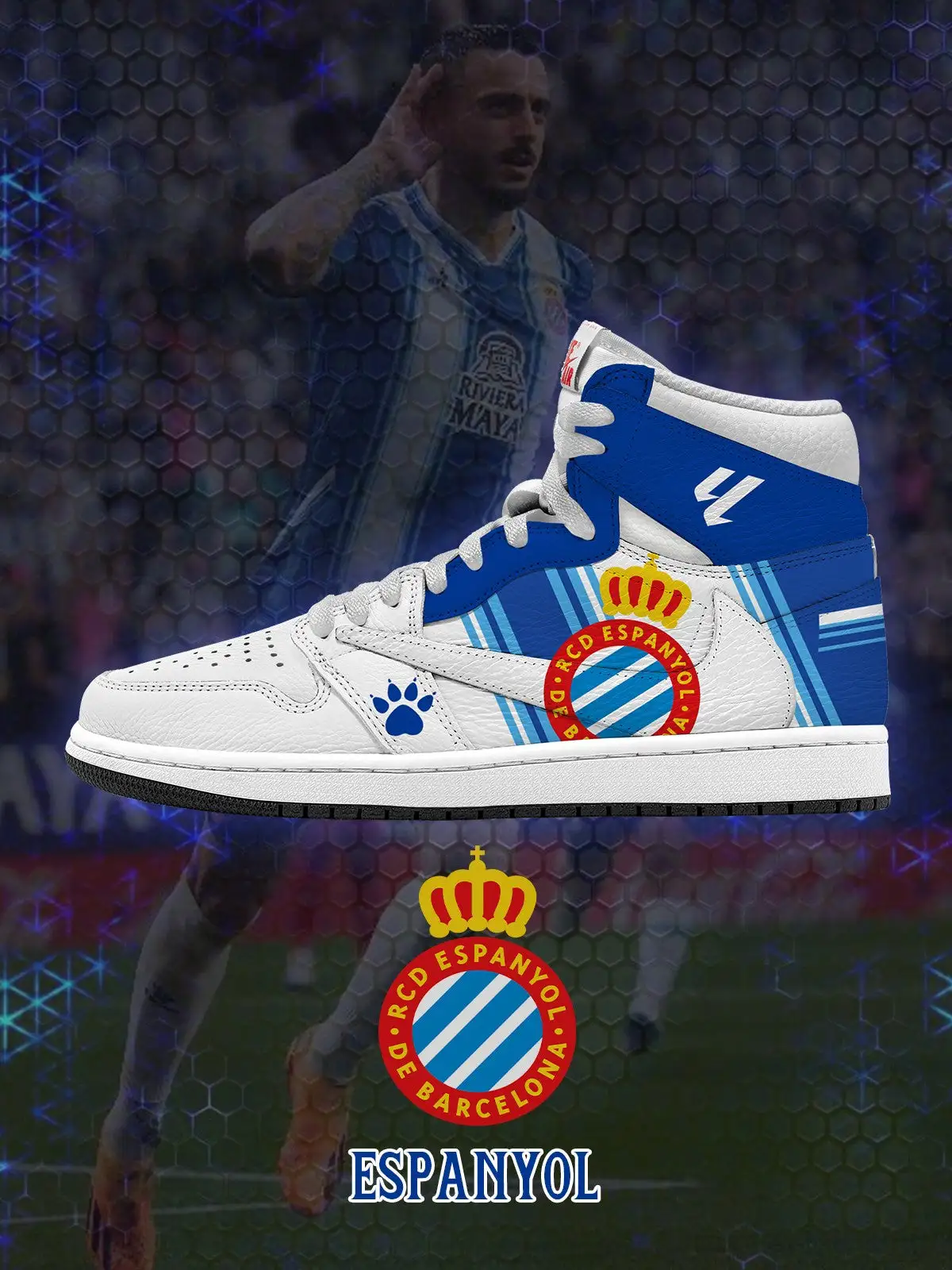 Espanyol V.1 Custom TS High Sneakers