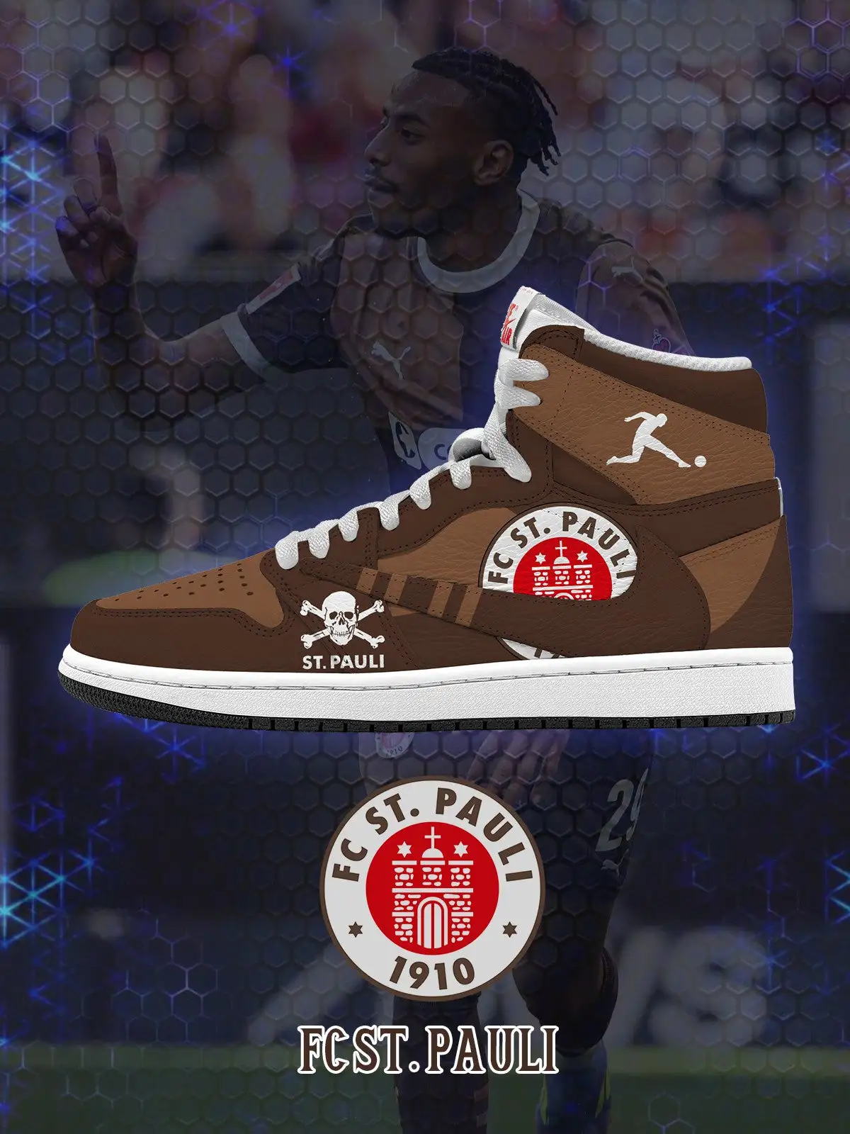 St. Pauli V.1 Custom TS High Sneakers