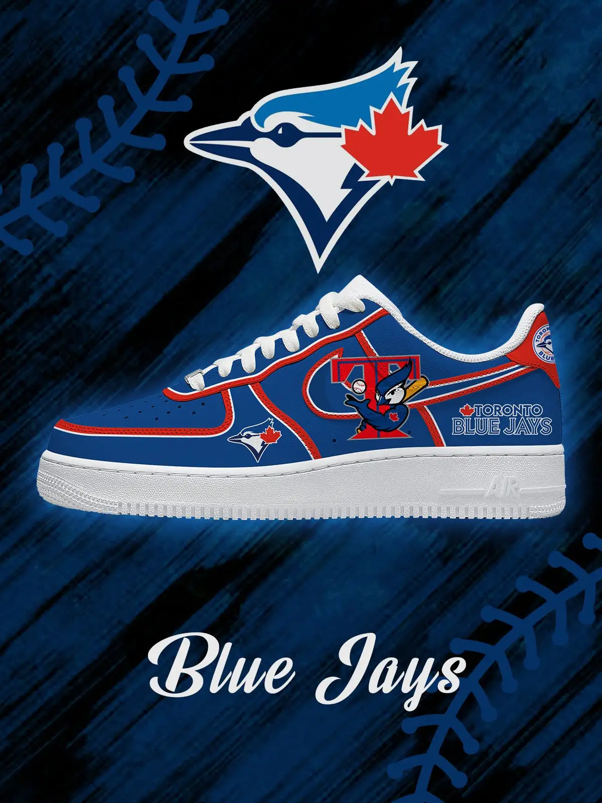 Toronto Baseball V.2 Custom Sneakers