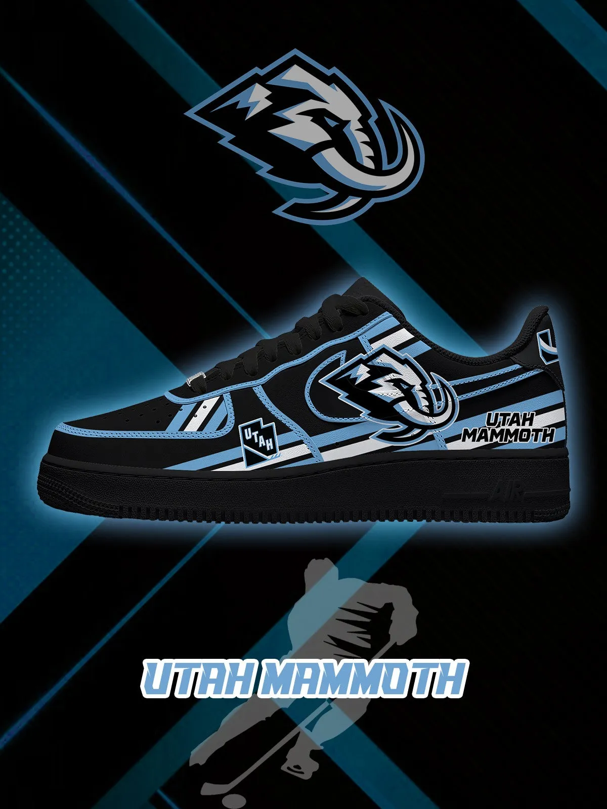 Utah Hockey V.2 Custom Sneakers