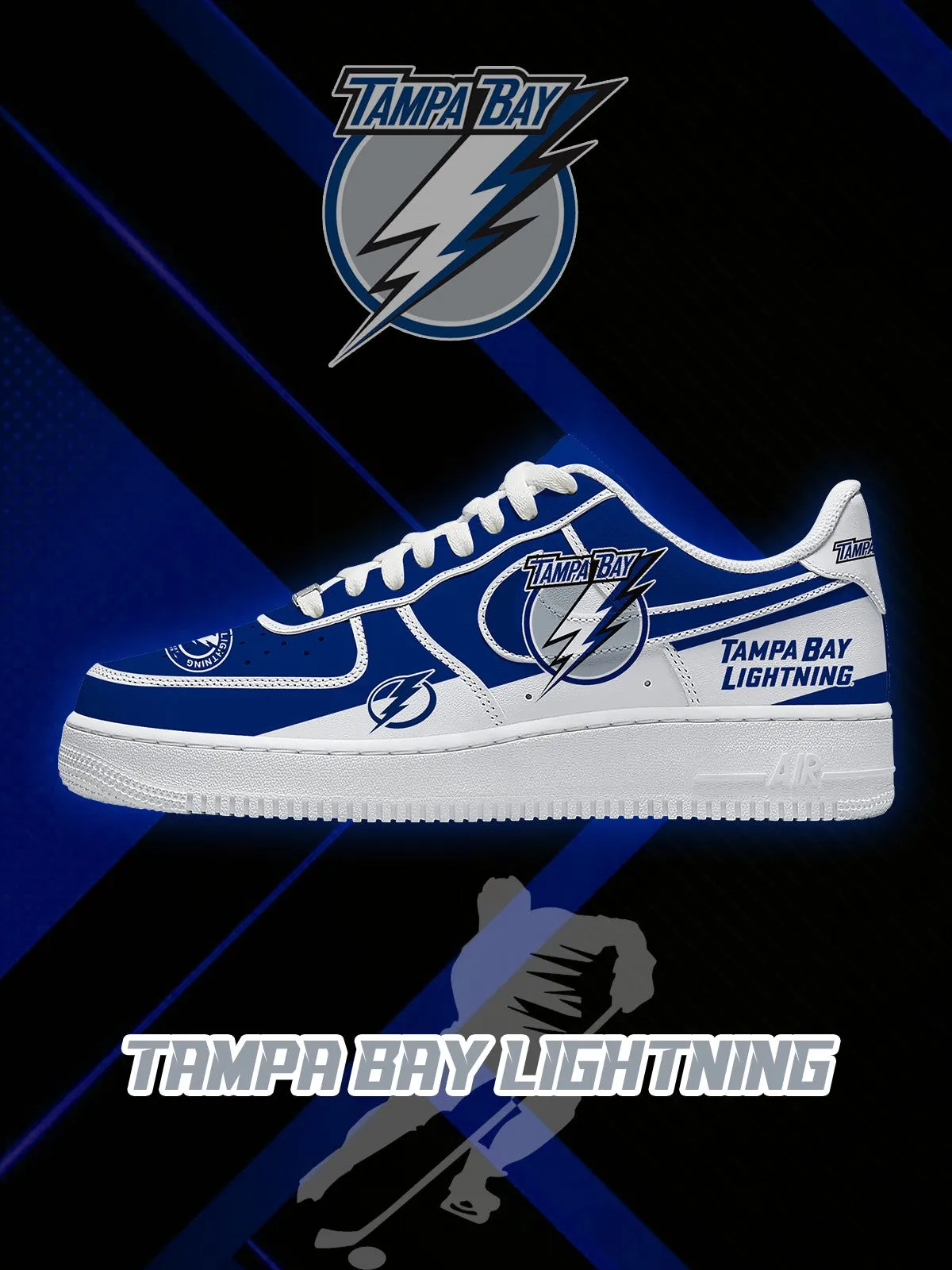 Tampa Bay Hockey V.2 Custom Sneakers
