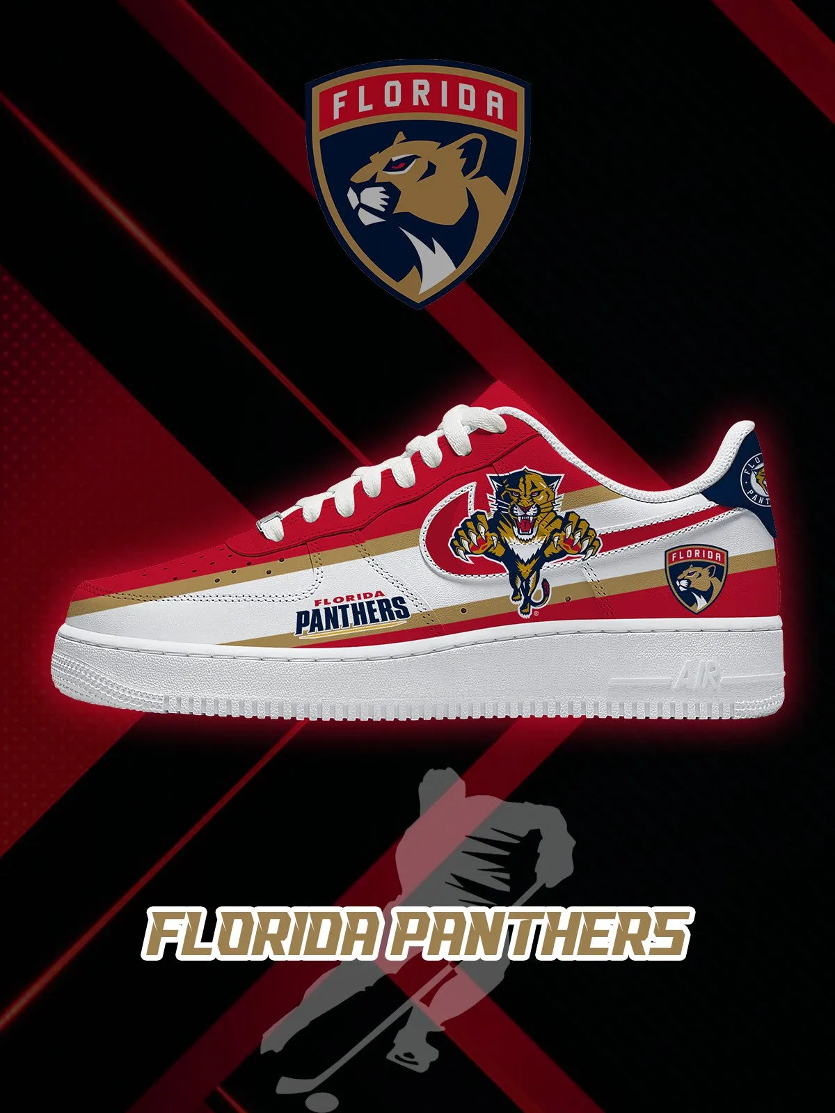 Florida Hockey V.2 Custom Sneakers