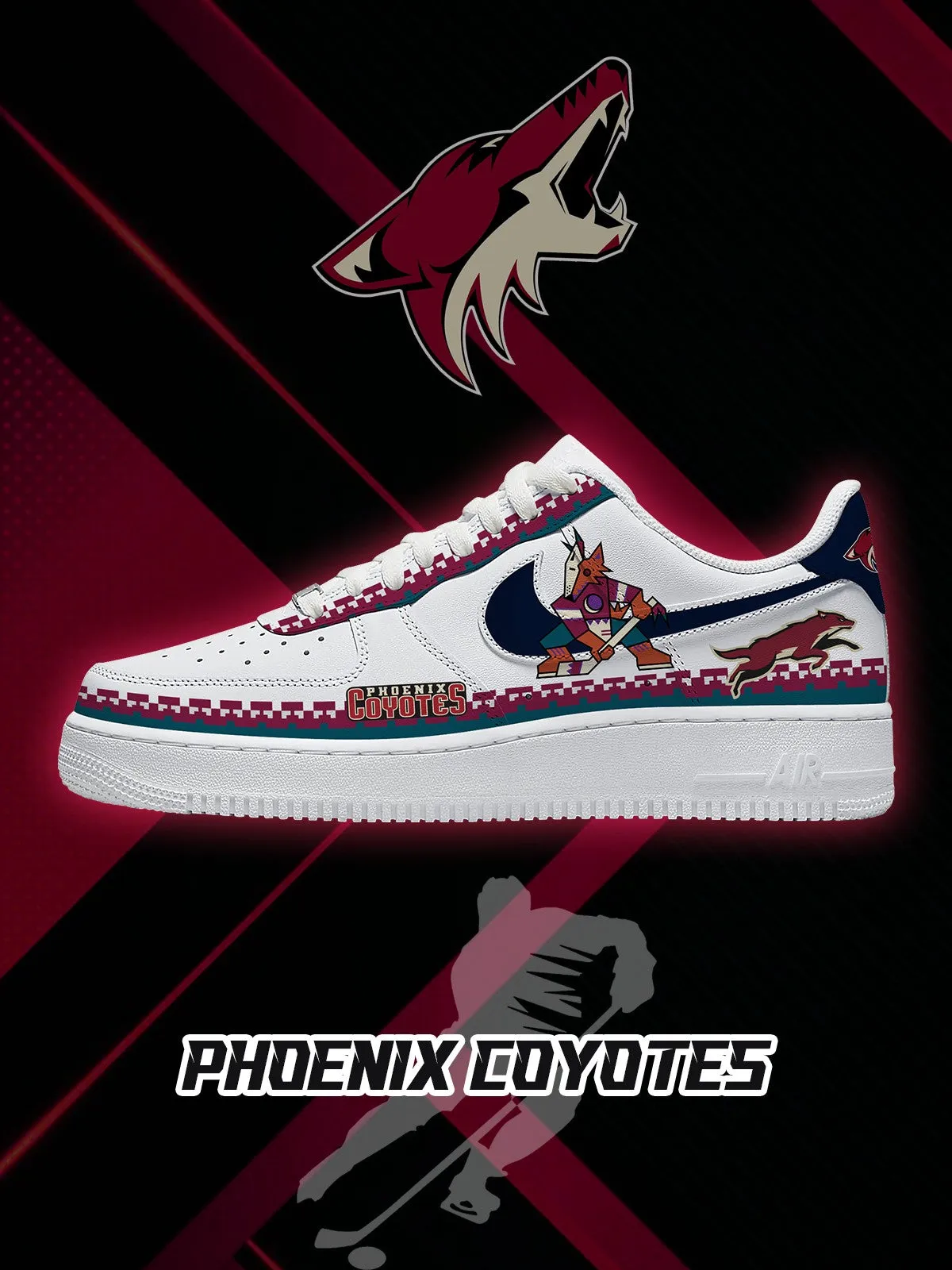 Arizona Hockey V.2 Custom Sneakers
