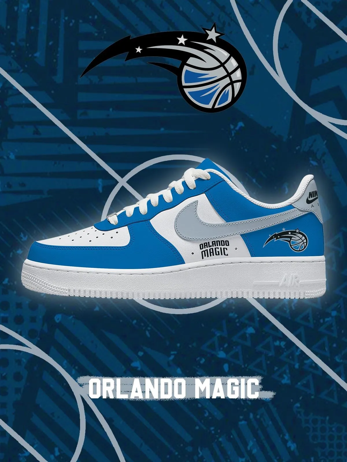 Orlando Basketball Custom Sneakers