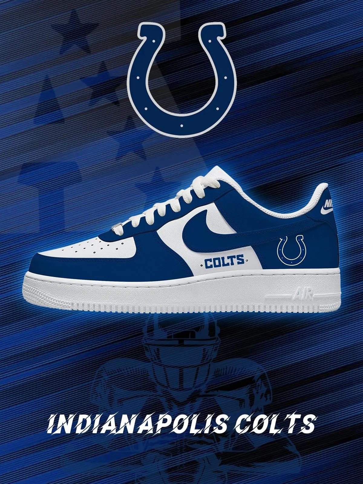 Indianapolis Football Custom Sneakers