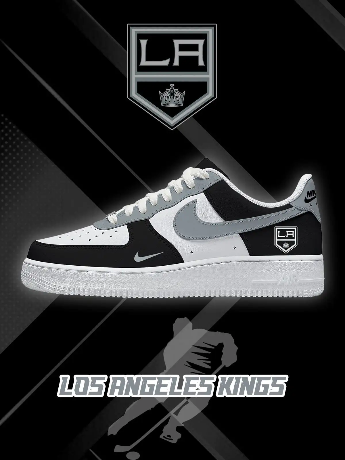 Los Angeles Hockey Custom Sneakers