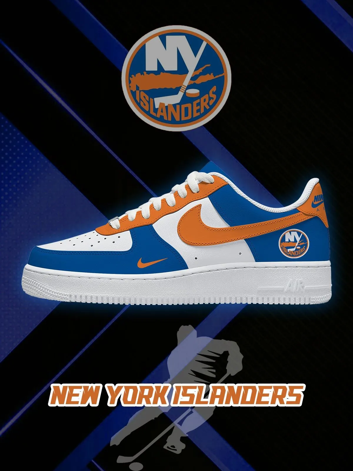 New York Hockey Custom Sneakers