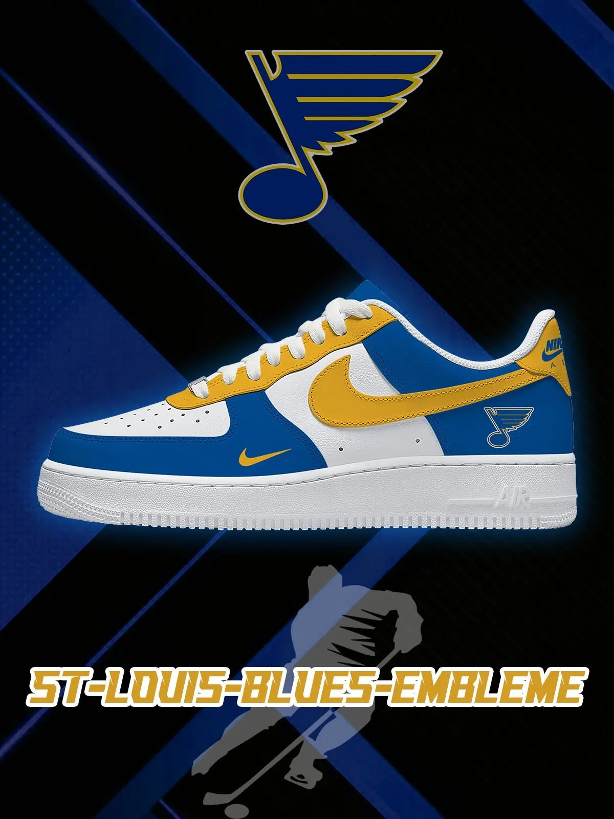 St. Louis Hockey Custom Sneakers