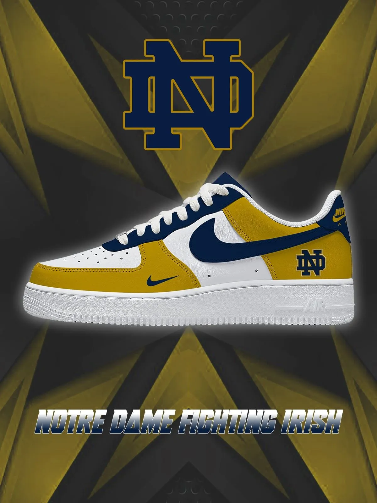 Notre Dame College Custom Sneakers