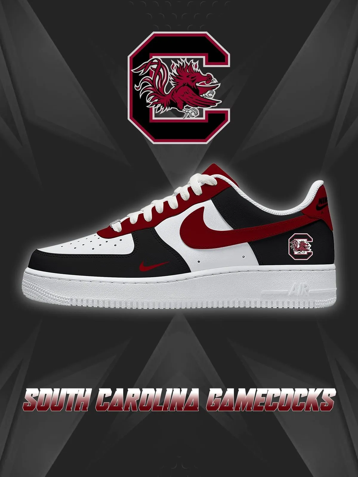 South Carolina College Custom Sneakers