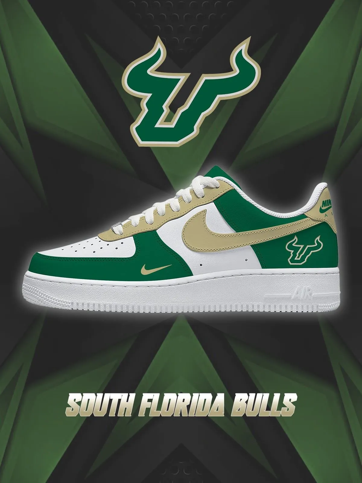 South Florida College Custom Sneakers