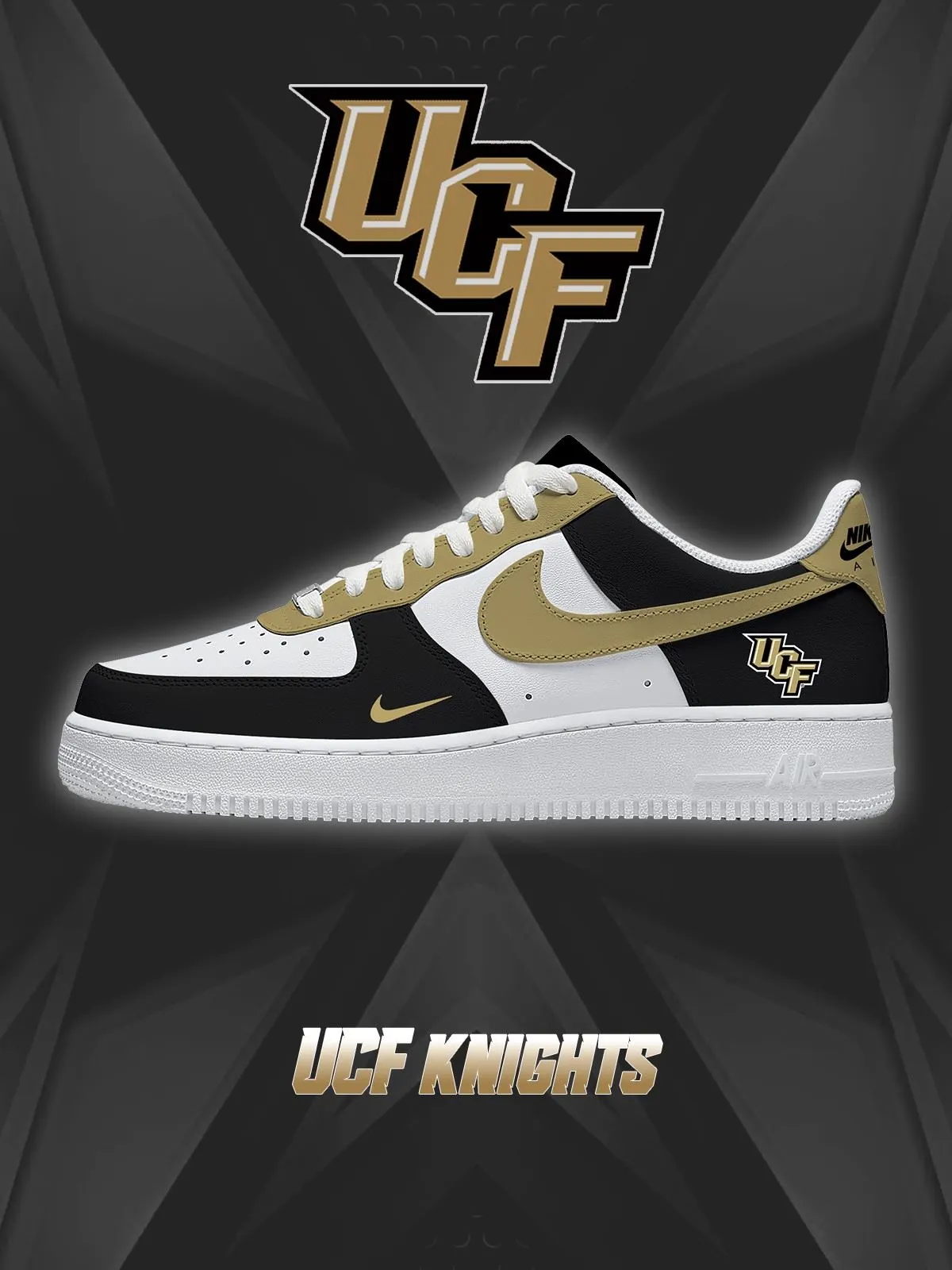 UCF College Custom Sneakers