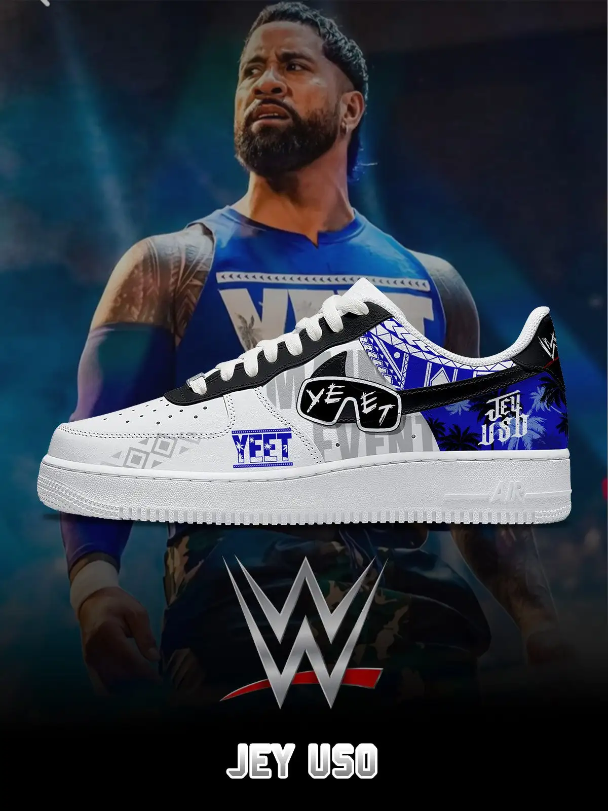 Jey Uso V.1 Custom Sneakers