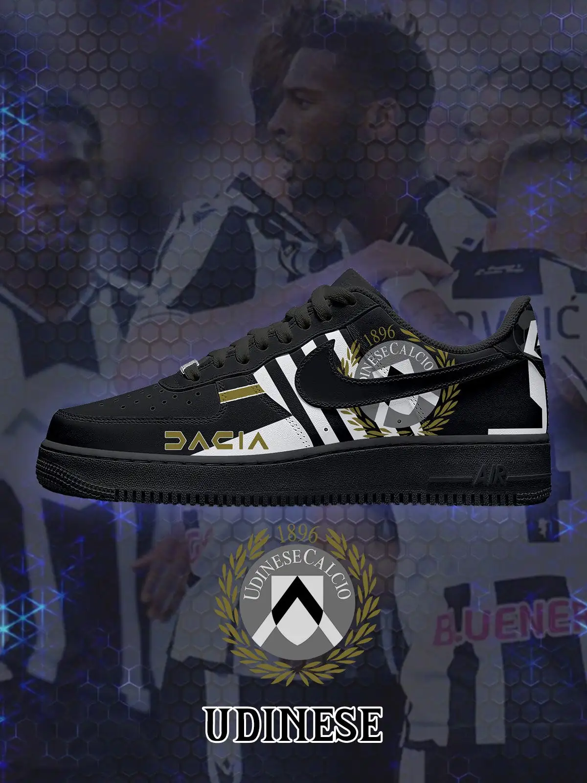 Udinese V.1 Custom Sneakers
