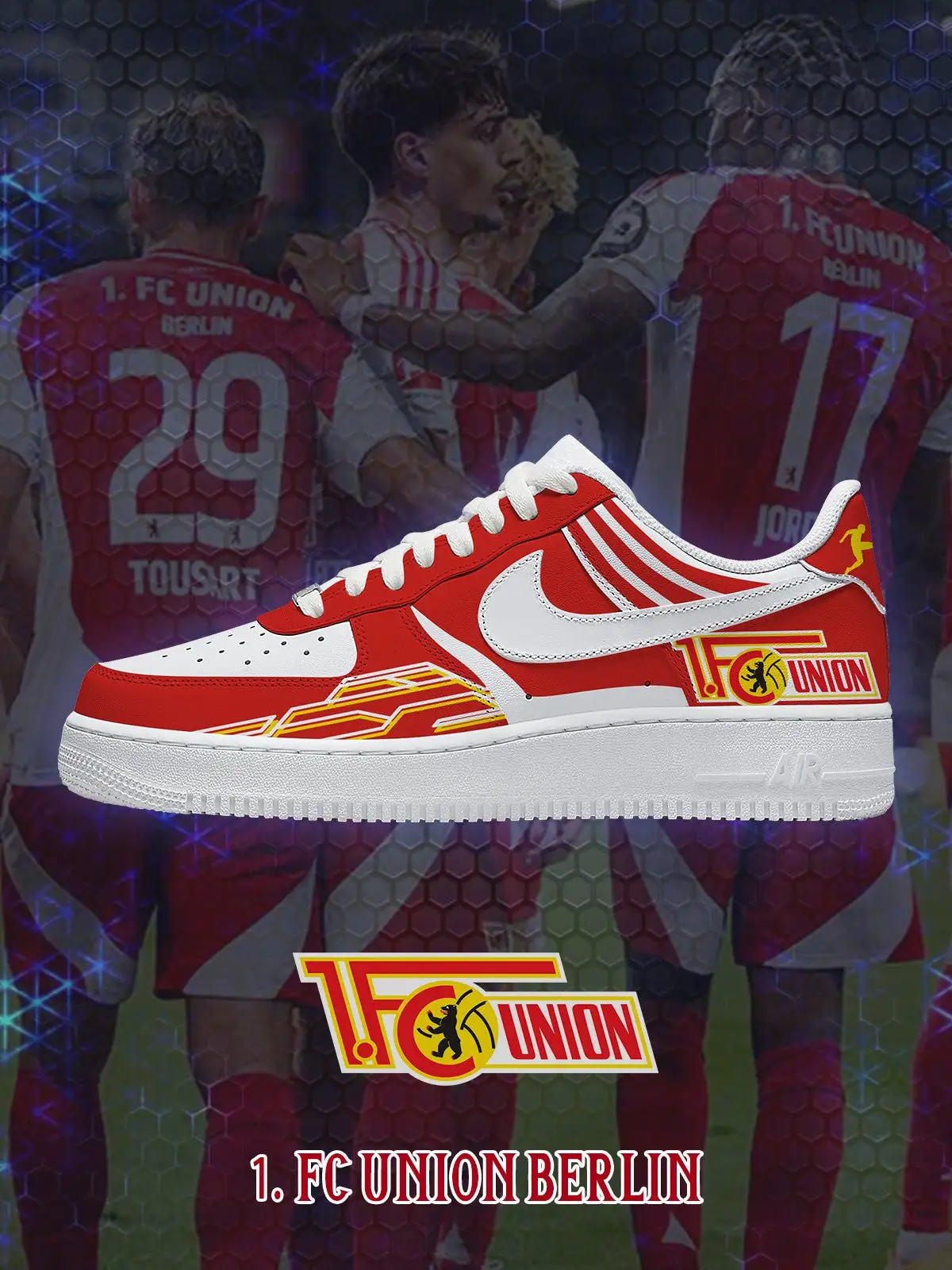 Union Berlin V.1 Custom Sneakers