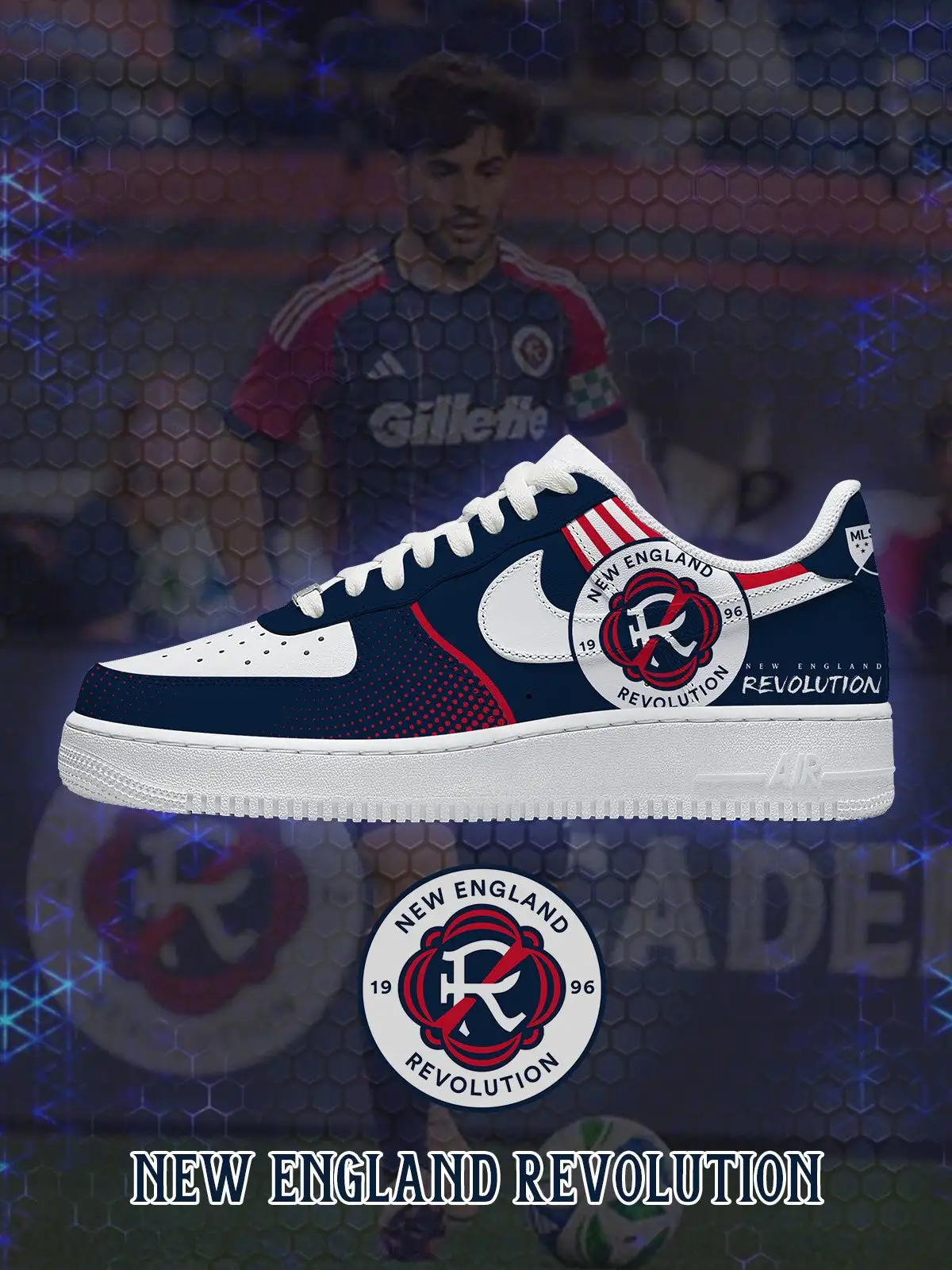 New England V.1 Custom Sneakers