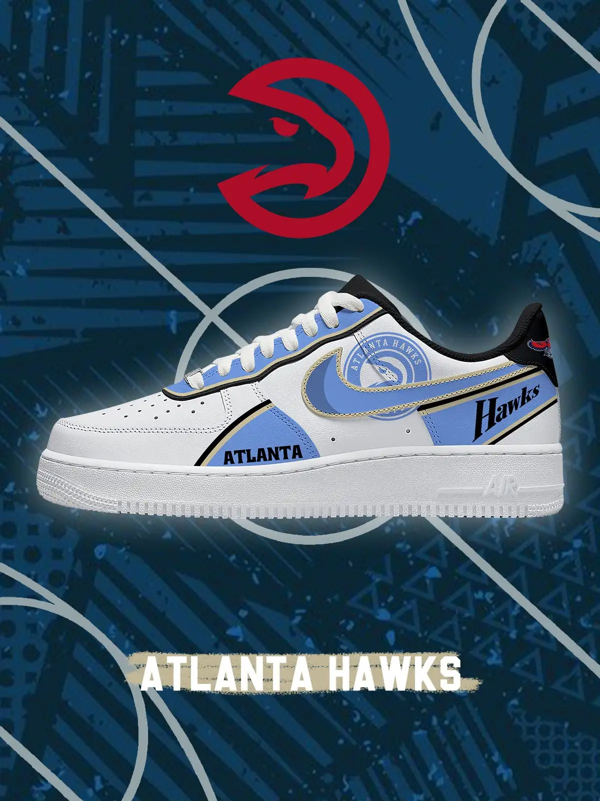 Atlanta Basketball V.2 Custom Sneakers