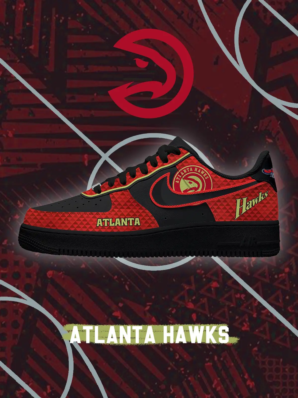 Atlanta Basketball V.3 Custom Sneakers