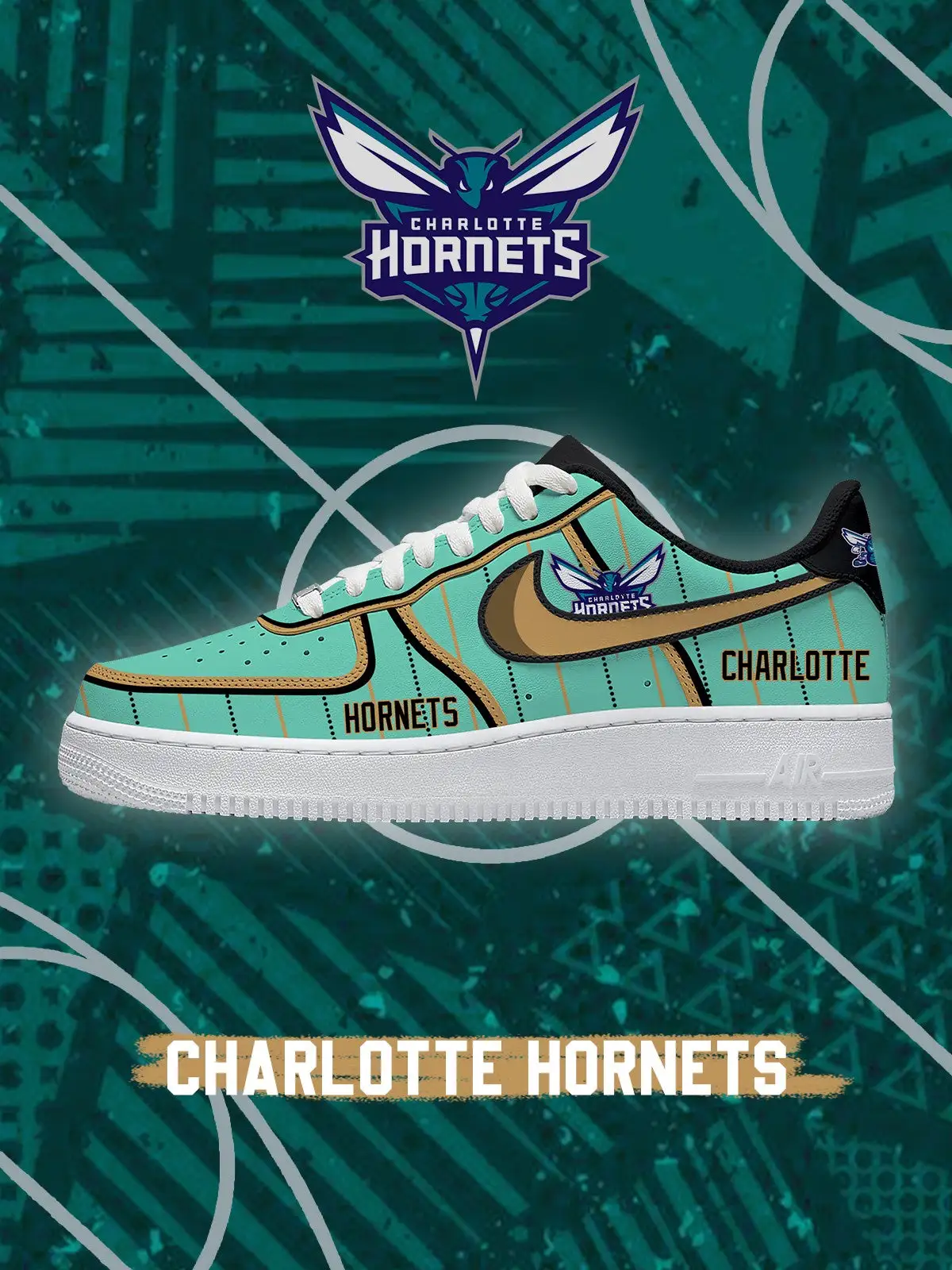 Charlotte Basketball V.2 Custom Sneakers