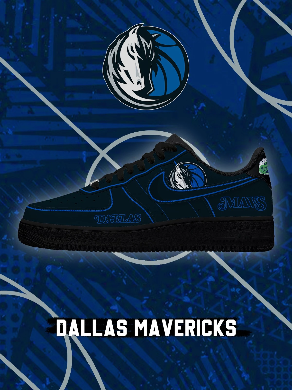 Dallas Basketball V.4 Custom Sneakers