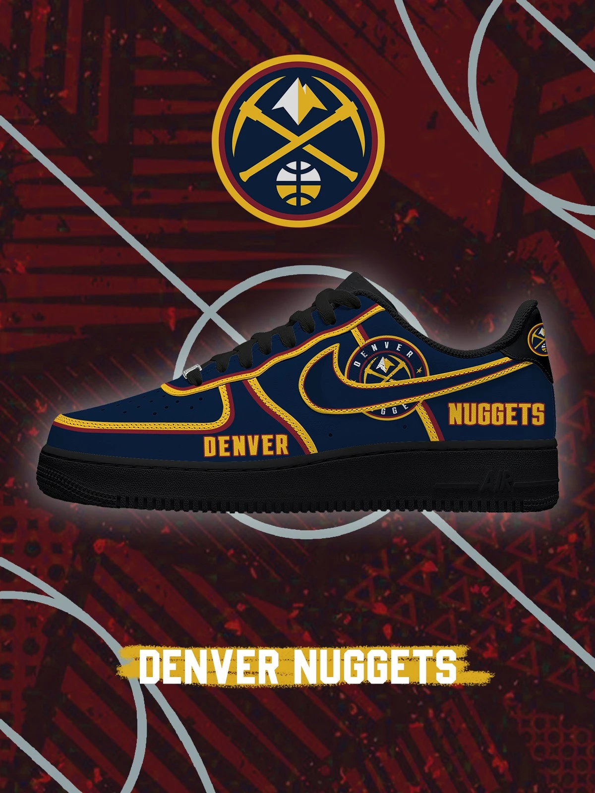 Denver Basketball V.4 Custom Sneakers