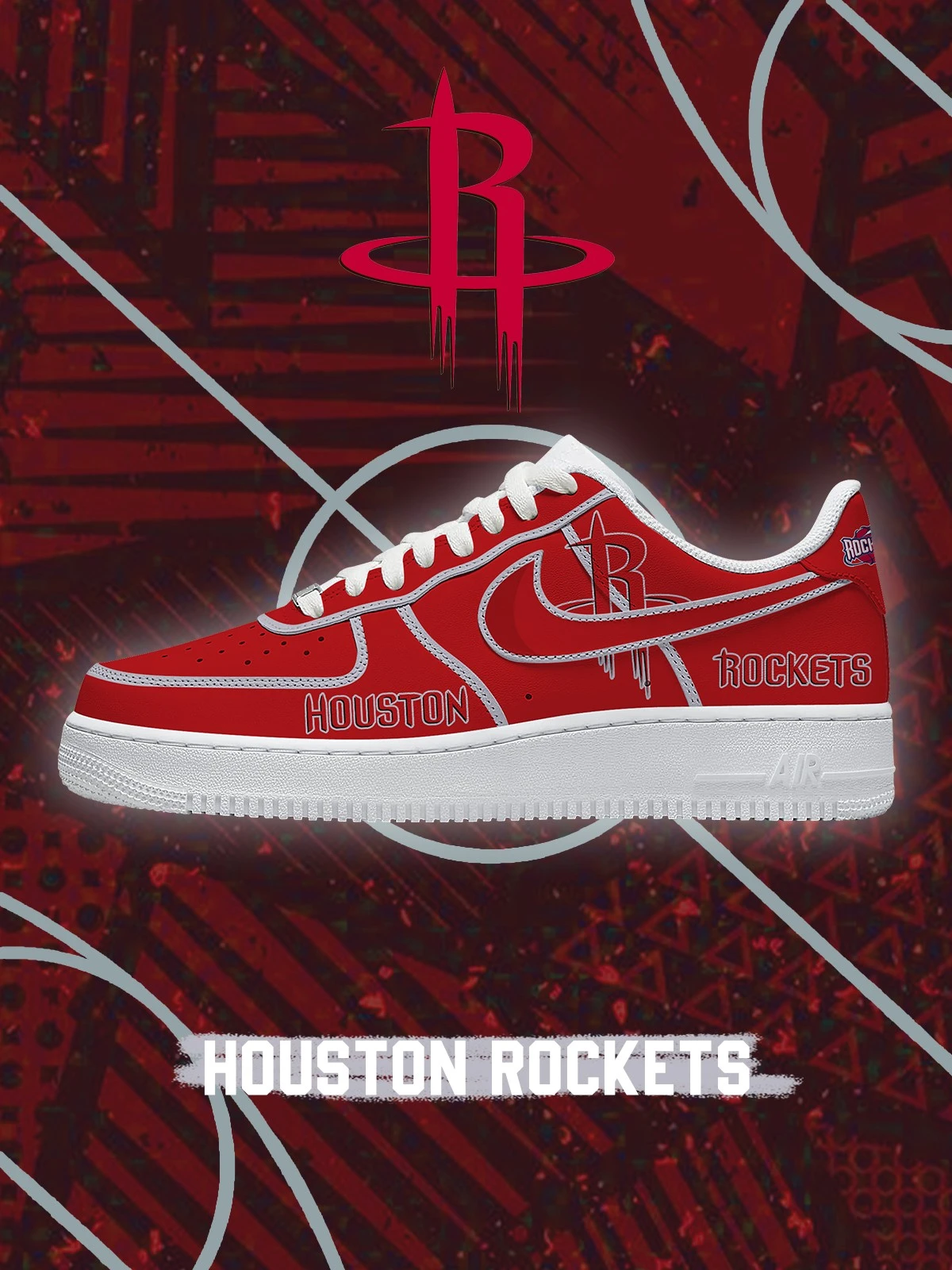 Houston Basketball V.3 Custom Sneakers