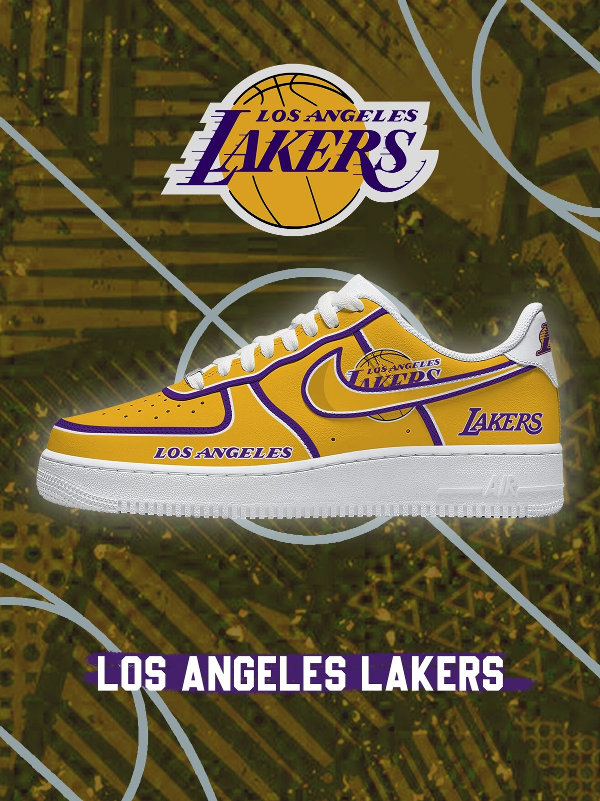 Los Angeles Basketball V.3 Custom Sneakers