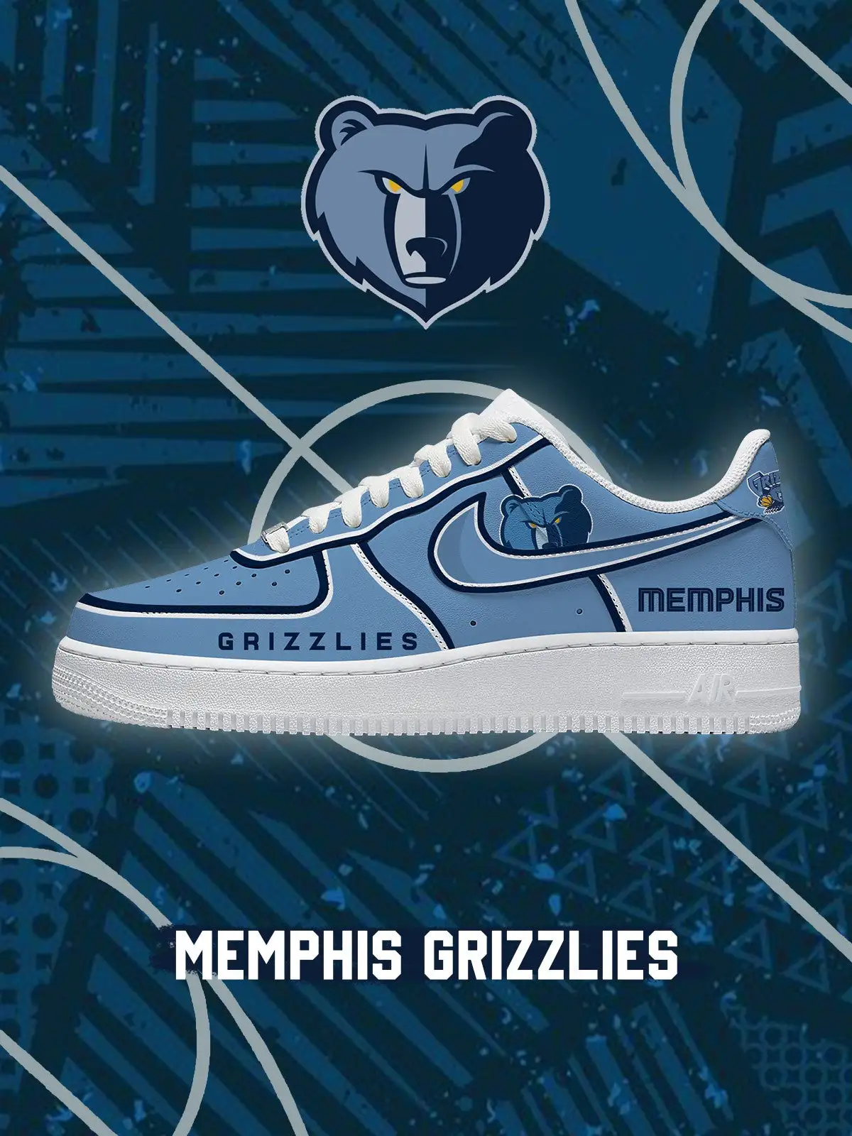 Memphis Basketball V.3 Custom Sneakers